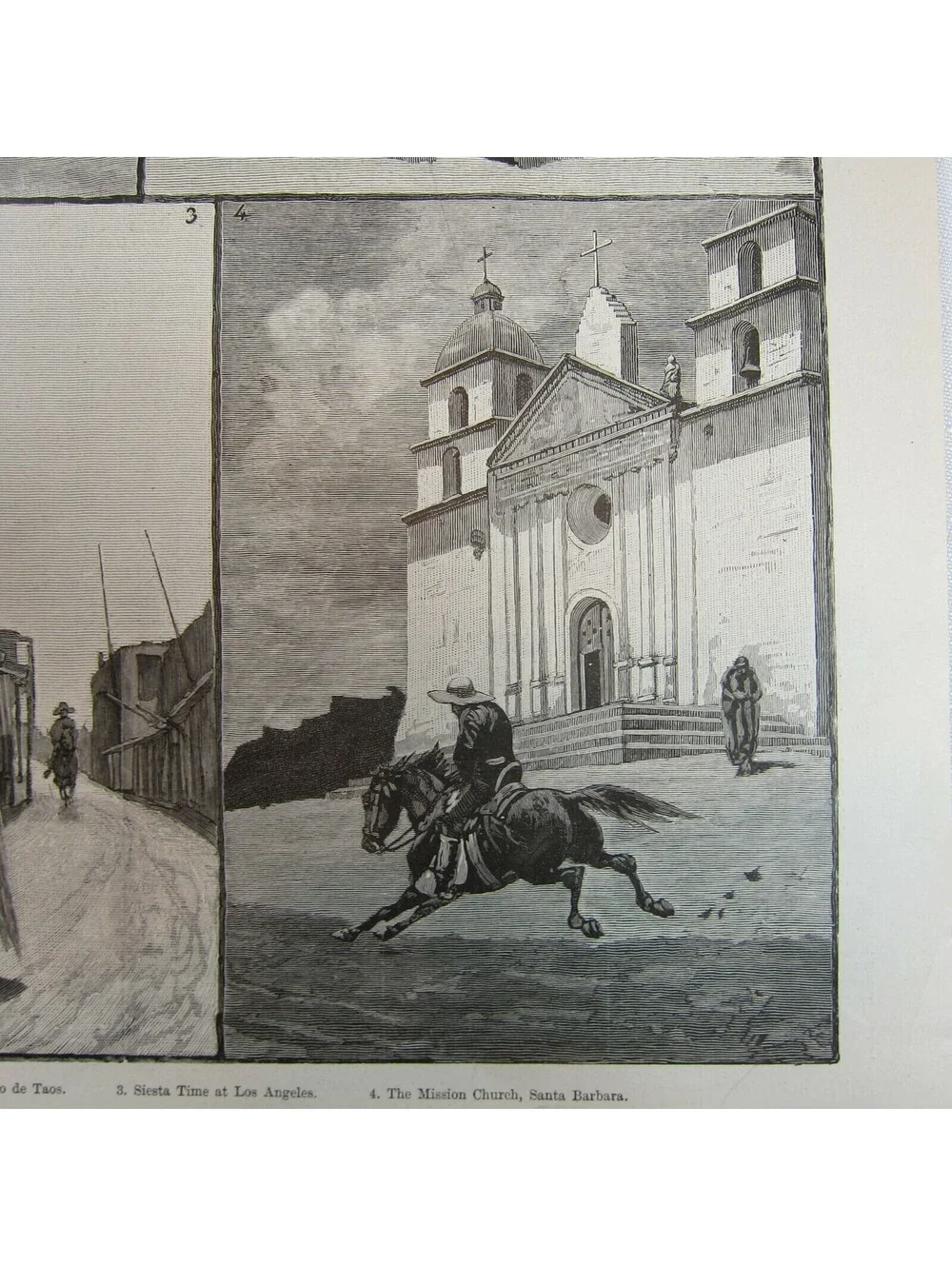 Antique 1888 Print 